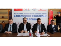 Girne ve Düzce belediyeleri kardeş şehir protokolü imzaladı