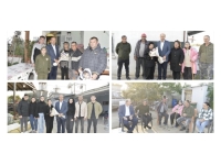 Tatar depremde hayatını kaybeden Güzelyurt bölgesindeki vatandaşların ailelerini ziyaret etti