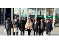Kıbrıs Türk Belediyeler Birliği heyeti istanbul’da fuara katıldı