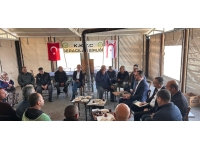 Tarım Bakanı Çavuş, KKTC Seracılar Birliği’ni ziyaret etti, sorunlarını dinledi