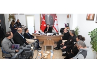 Başbakan Üstel, dolu afeti nedeniyle Erenköy-Karpaz Belediyesi’ni ziyaret etti