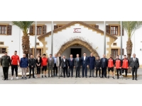 Cumhurbaşkanı Tatar, Türkiye Bedensel Engelliler Spor Federasyonu yönetimini kabul etti