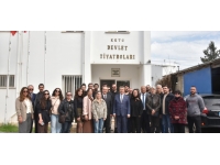 Başbakan Üstel, yapımı süren tiyatro binasında incelemelerde bulundu: “Yarım kalan projeleri birer birer sıraya koyup, bitireceğiz”