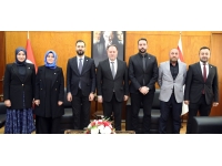 Meclis Başkanı Öztürkler UID heyetini kabul etti:’ Öğrencilerin KKTC’ye gezi amaçlı bile gelmesine izin vermeyen bir zihniyet ile karşı karşıyayız’