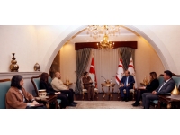 Cumhurbaşkanı Tatar, İki Taraflı Ekonomik ve Ticari İşler Teknik Komite Başkan ve üyelerini kabul etti