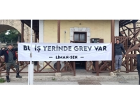Liman-Sen, bugünden itibaren süresiz eylem başlattı