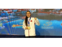 Milli sporcu Sedef Nergiz Dünya Ṣampiyonu oldu