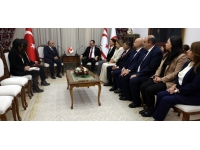 Ziya Öztürkler, Türkiye Cumhuriyeti’nin Lefkoşa Büyükelçisi Ali Murat Başçeri’yi kabul etti