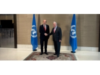 Cumhurbaşkanı Tatar, BM Genel Sekreteri ile bir araya geldi