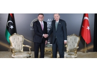 Erdoğan, Doğu Akdeniz’deki ortak çıkarların korunması için Libya ile yakın teması sürdüreceğini söyledi