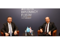 Cumhurbaşkanı Tatar, TDT Genel Sekreteri Kubanychbek Omuraliev ile görüştü