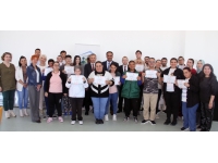 Engelsiz Yaşam Evi’nde gençler oyunlarla eğitim derslerini tamamlayarak sertifikalarını aldılar…Gardiyanoğlu:Engelsiz Yaşam Evi’ni her seferinde bir adım ileride görmek gurur verici