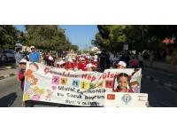 Güzelyurt’ta 23 Nisan Ulusal Egemenlik ve Çocuk Bayramı korteji düzenlendi