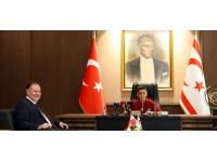 Meclis Başkanı Öztürkler, makamını Dipkarpaz İlkokulu öğrencisi Çınar Güngör’e devretti