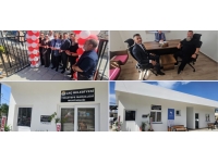 Lapta Tınaztepe Muhtarlık Binası, Genç Lapta Avcılık ve Atıcılık Derneği Binası ve Sercan Aydındağ Parkı  düzenlenen törenle Başbakan  tarafından açıldı