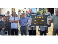 Lefke Maden Müzesi düzenlenen törenle açıldı