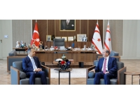 Cumhurbaşkanı Tatar, Ali Yerlikaya’yı kabul etti