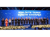 UBP, DP ve YDP, Tatar’a desteklerini düzenlenen törenle açıkladı