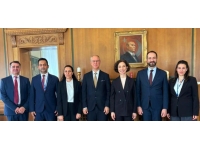 Hasipoğlu ve Candan  Strasburg’da bir dizi temasta bulundu