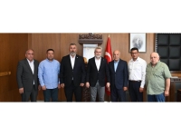 Beyarmudu Belediye Başkanı Bebek, Kahramanmaraş Büyükşehir Belediye Başkanı Görgel’i ziyaret etti