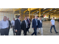Başbakan Üstel, Kalkanlı’daki Cypfruvex tesislerini ziyaret etti: ‘Hedefimiz hasat sezonu başlamadan tesisi faaliyete geçirmek ‘