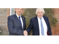 Cumhurbaşkanı Tatar, Birleşik Krallık eski Başbakanı Boris Johnson ile görüştü