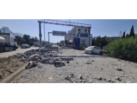 Girne’de korkutan kaza