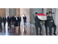 Meclis Komitesi heyetinden Anıtkabir’e ziyaret