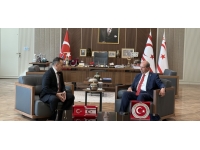 Cumhurbaşkanı Tatar, Azerbaycan heyetini kabul etti