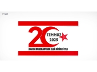 Bugün 20 Temmuz Barış ve Özgürlük Bayramı…