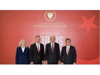 Cumhurbaşkanı Tatar, Anahtar Parti Heyetini kabul etti