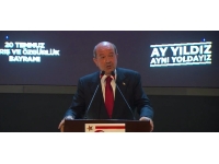 Cumhurbaşkanı Tatar:Kıbrıs Türkü yalnız değildir, bu yolculukta her zaman Türkiye Cumhuriyeti yanımızdadır