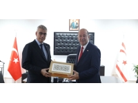 TC Sağlık Bakanı Memişoğlu’ndan Dinçyürek’e nezaket ziyareti