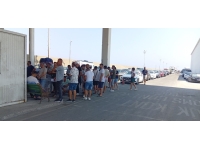 Gümrük Çalışanları Sendikası, Girne Turizm Limanı’nda iki saatlik uyarı grevi yaptı