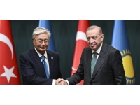 Erdoğan, Tokayev ile basın toplantısı düzenledi : “Kıbrıs Türklerinin eşit ve özden gelen haklarına saygı duyulmasını özellikle istişare ettik”