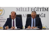 Milli Eğitim Bakanlığı ile Değirmenlik- Akıncılar Belediyesi arasında iki ayrı protokol imzalandı