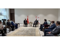 Cumhurbaşkanı Tatar, HAVELSAN yetkililerini kabul etti