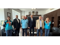 Amcaoğlu, 2026 Dünya Budo Kupası şampiyonu kadın sporcuları kabul etti