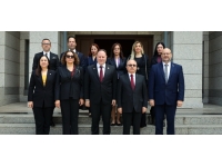 Öztürkler, Bakü’de Türkiye Büyükelçiliği ve KKTC Temsilciliği’ni ziyaret etti