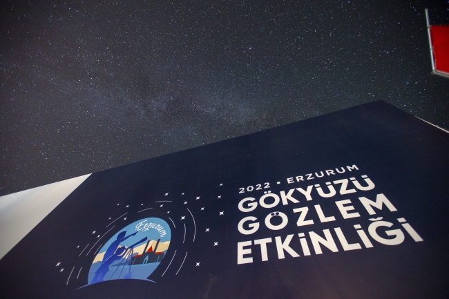 Erzurum Gökyüzü Gözlem Etkinliği'ne büyük ilgi: 10 bin kişi katıldı