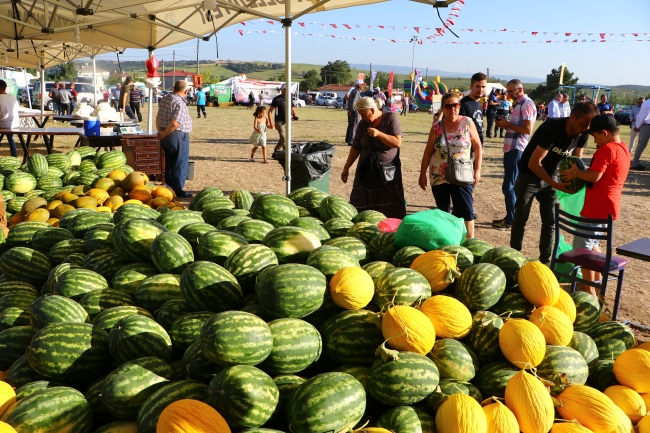 Tekirdağ'da 'Ferhadanlı Karpuz Şenliği' düzenlendi