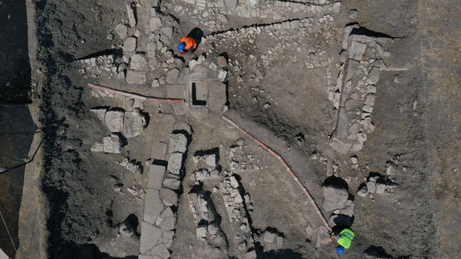 2 bin 500 yıllık su şebekesi bulundu