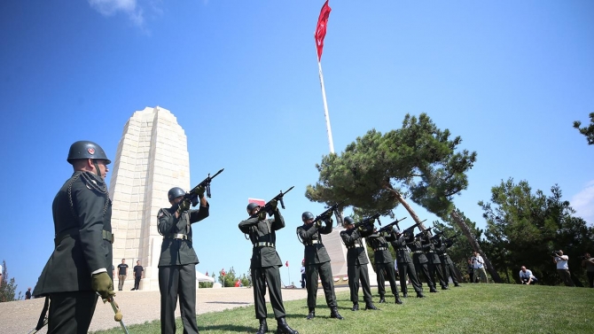 Anafartalar Zaferi'nin 107'nci yılı kutlandı