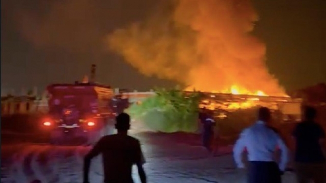 Antalya'da otel yangını