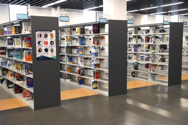 Türkiye'nin en büyük üniversite kütüphanesi bugün açılıyor