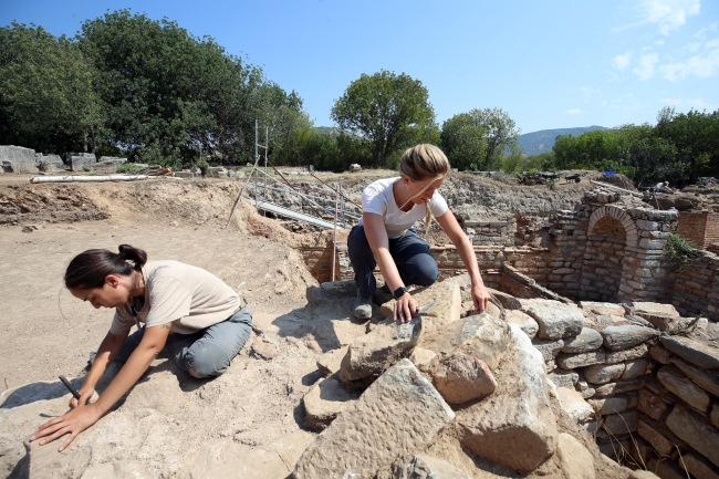 Afrodisias'ın 'gizemli evinde' kazılar 36 yıl sonra yeniden başladı