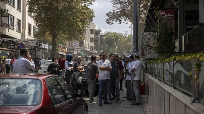 Ankara'da pastane yangını: 1 yaralı