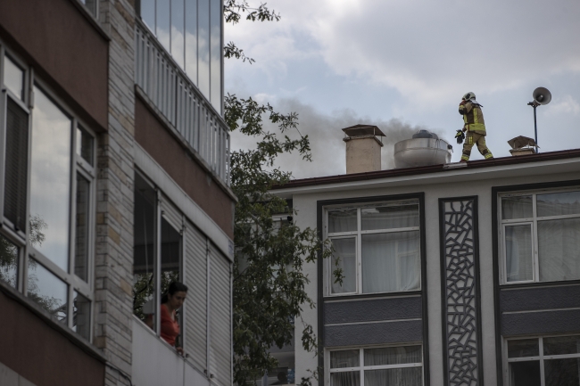 Ankara'da pastane yangını: 1 yaralı