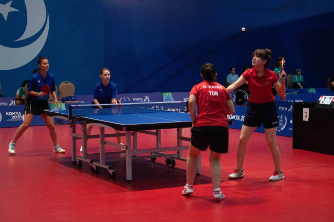 Para Masa Tenisi'nde 3 altın madalya da Türkiye'nin oldu