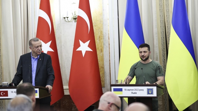 Zelenskiy: Cumhurbaşkanı Erdoğan'a minnettarım